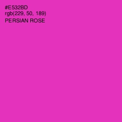 #E532BD - Persian Rose Color Image